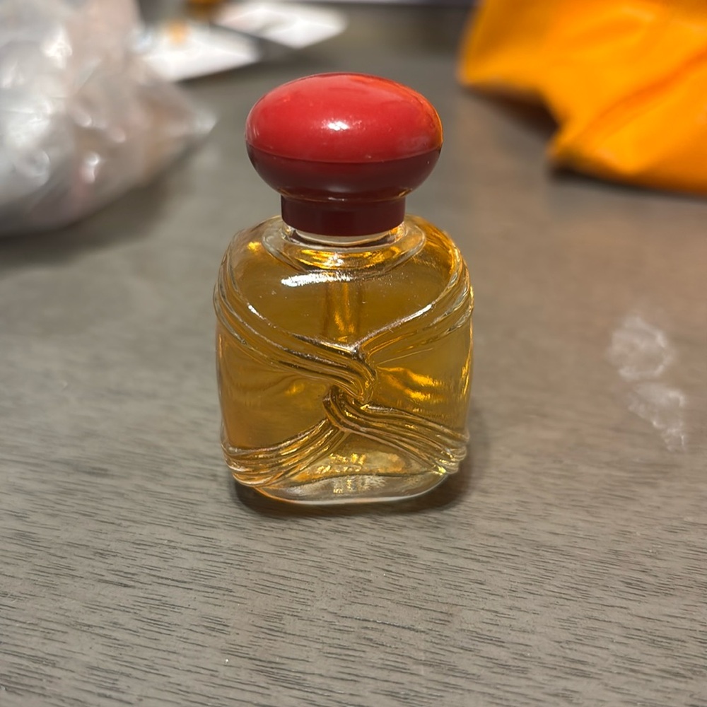 Brand new bottle
Of Avon perfume